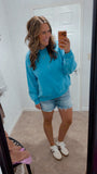Harley Acid Wash Crew (Blue)