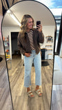 Textured Brown Striped