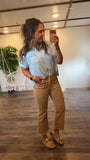 Chambray Denim Button Up