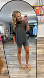 Mineral Wash Tara Tee (Black)