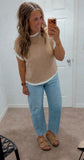 On The Go Top (Khaki)