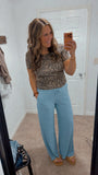 Wrinkle Pants (Blue)