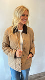 Khaki Quilted Jacket