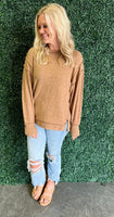 Soft Haven Sweater (Camel)