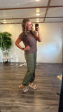 Olive Cargo Pants