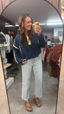 Moving On Fleece Pullover (Blue)