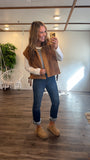 Sherpa Vest (Camel)