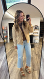 Distressed Khaki Jacket