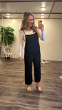 Rayon Jumpsuit (Black)