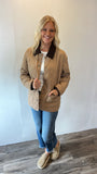 Khaki Quilted Jacket