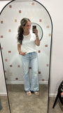 Sneak Peek Flare Jeans