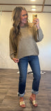 Kristen Seam Sweater (H Mocha)