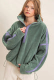 Moving On Fleece Pullover (Green)
