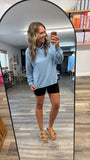 Athletic Girl Hoodie (Blue)