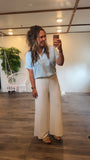 Chambray Denim Button Up