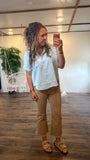 Chambray Denim Button Up