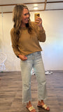 Chenille Long Sleeve (Camel)
