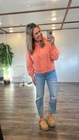 Hooded Acid Wash (Coral)