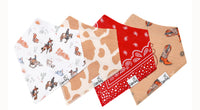 Copper Pearl Bandana Bib Set (Boone)