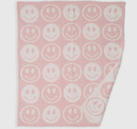 Baby Soft Blanket (Pink Smiles)