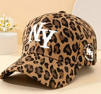 Cheetah NY Hat (2 colors)