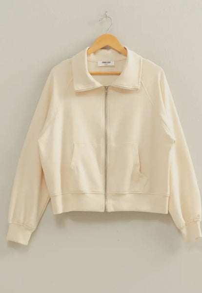 Scuba Zip (Cream)