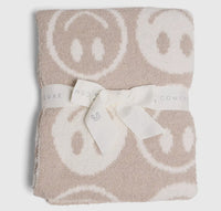 Baby Soft Blanket (Taupe Smiles)