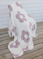 Emerlie Love Dupe Blanket (Purple Daisy)