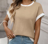 On The Go Top (Khaki)