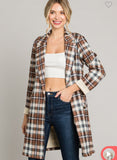 Plaid Blazer Jacket