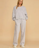 Comfort Lounge Flare Set (Grey)