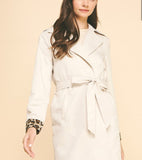 Leopard Detail jacket