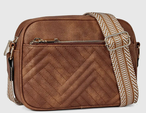 Retro Crossbody (Brown)