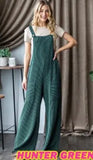 Ribbed Jumpsuit (Hunter Green)
