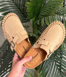 Woven Clogs (Taupe)