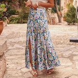Boho Floral Skirt