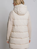 Josie Hooded Vest (White)