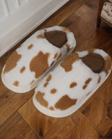 Cow Hide Slippers