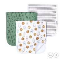 Copper Pearl 3 pack burp clothes (Chip)