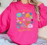 Let Kindness Bloom Crew (Pink)