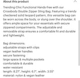 Checkered Crossbody (2 colors)