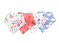 Copper Pearl Bandana Bib Set (Farmstead)