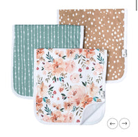 Copper Pearl 3 pack burp clothes (Autumn)