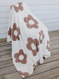 Emerlie Love Dupe Blanket (Brown Daisy)