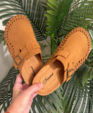 Woven Clogs (Camel)