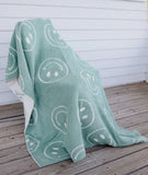 Emerlie Love Dupe Blanket (Green Smiley)