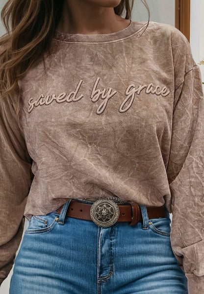 Saved by Grace crew (brown)