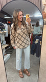 Mariah Plaid Pullover