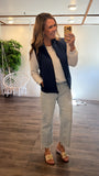 Navy Puffer Vest