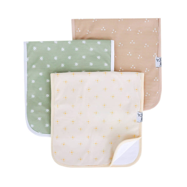 Copper Pearl 3 pack burp clothes (Santa Fe)